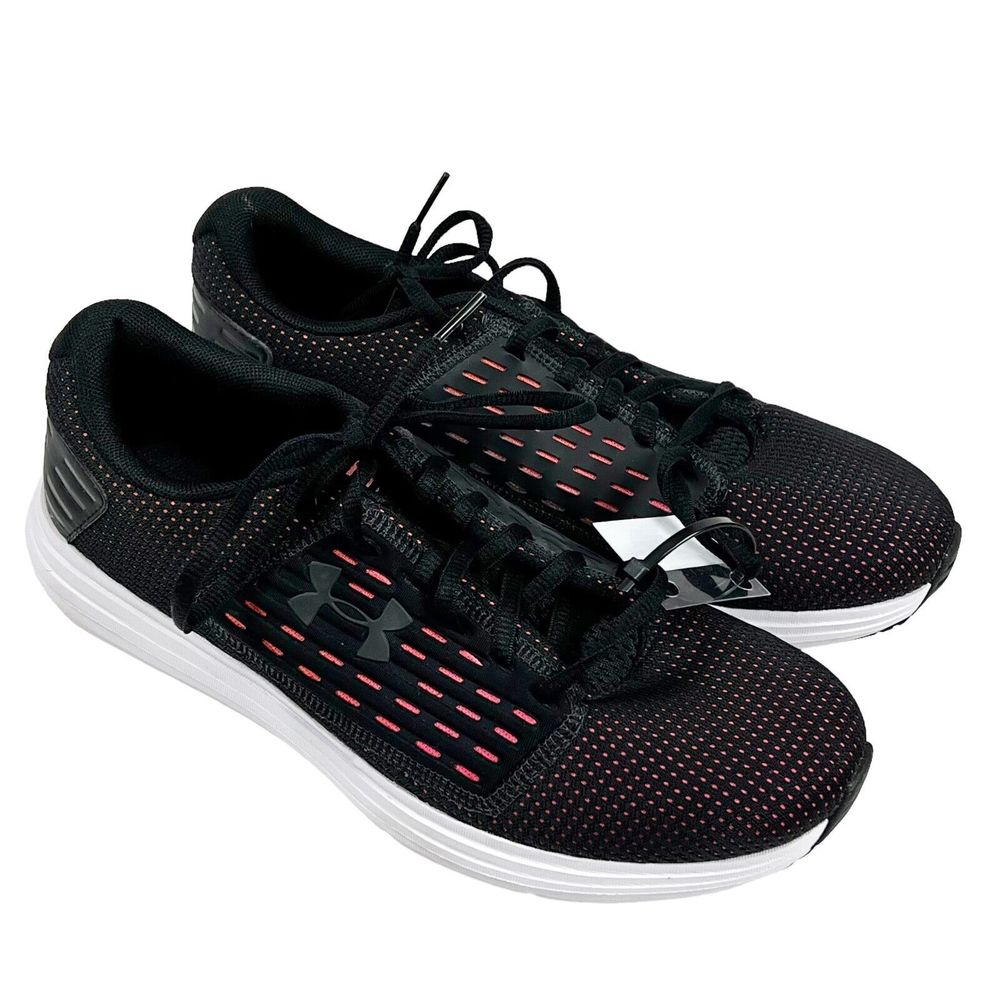 NEW Womens UNDER ARMOUR Shoes UA W SURGE SE Sneaker Black Pink Sz 9 NWOB